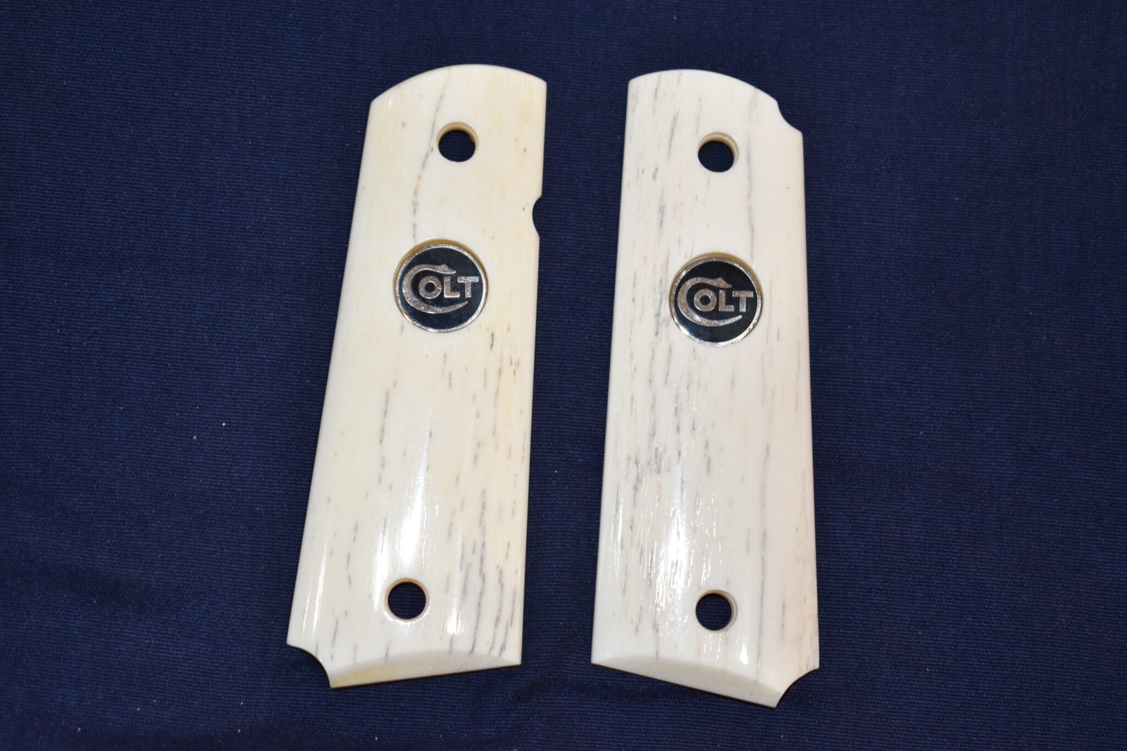 COLT 1911 PREMIUM GRADE GIRAFFE BONE GRIPS 1911GB21
