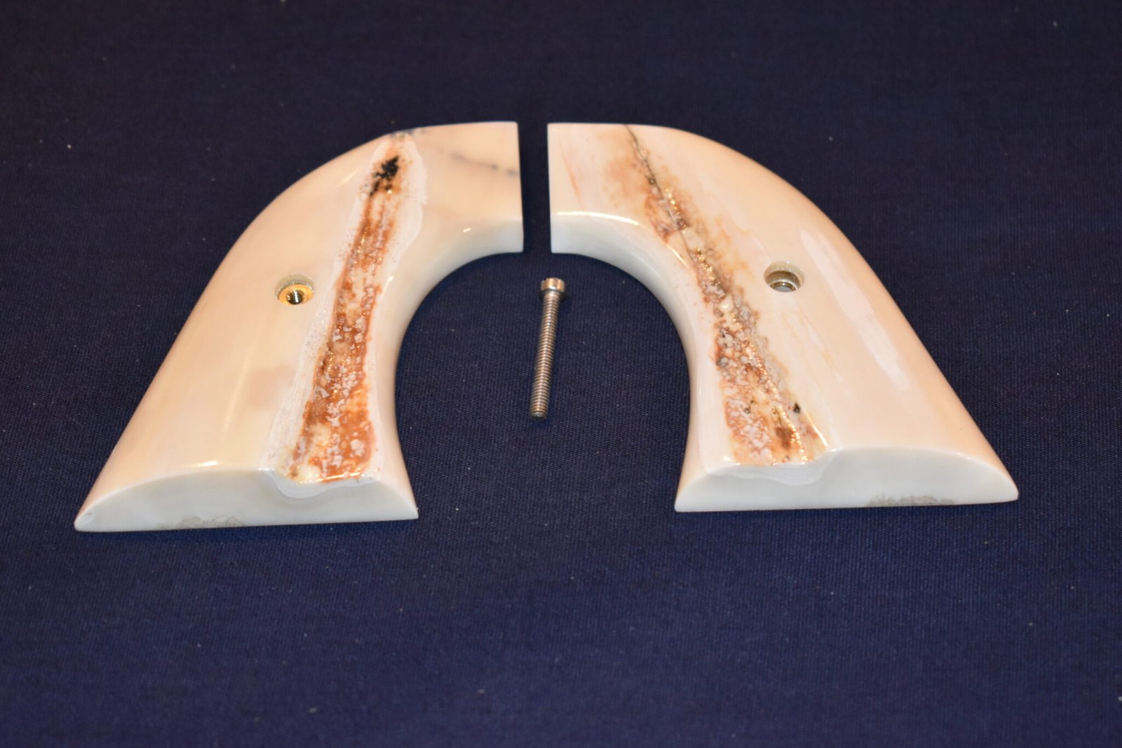 COLT SINGLE ACTION ARMY FOSSILIZED WALRUS IVORY GRIPS SAAFWI1 - Image 2
