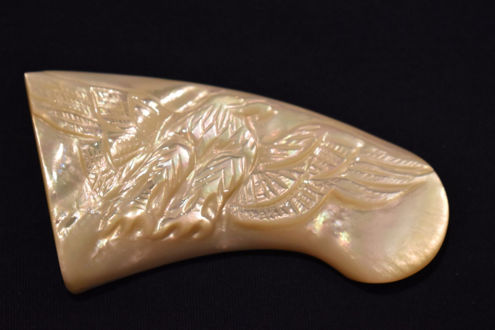 COLT I FRAME MOTHER OF PEARL GRIPS FOR A COLT PYTHON & OFFICER’S MODEL MATCH PCMOP1 - Image 3
