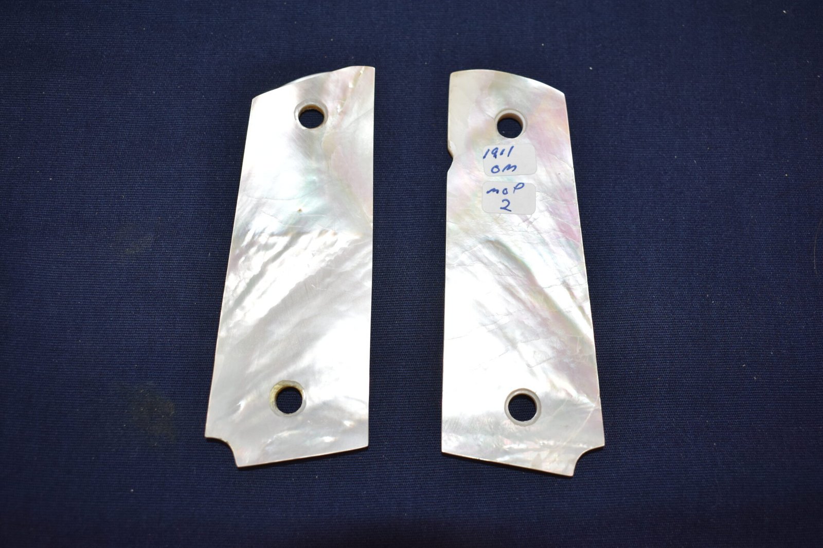 COLT 1911 OFFICER'S MODEL MOTHER OF PEARL GRIPS 1911OMMOP2 - Image 3