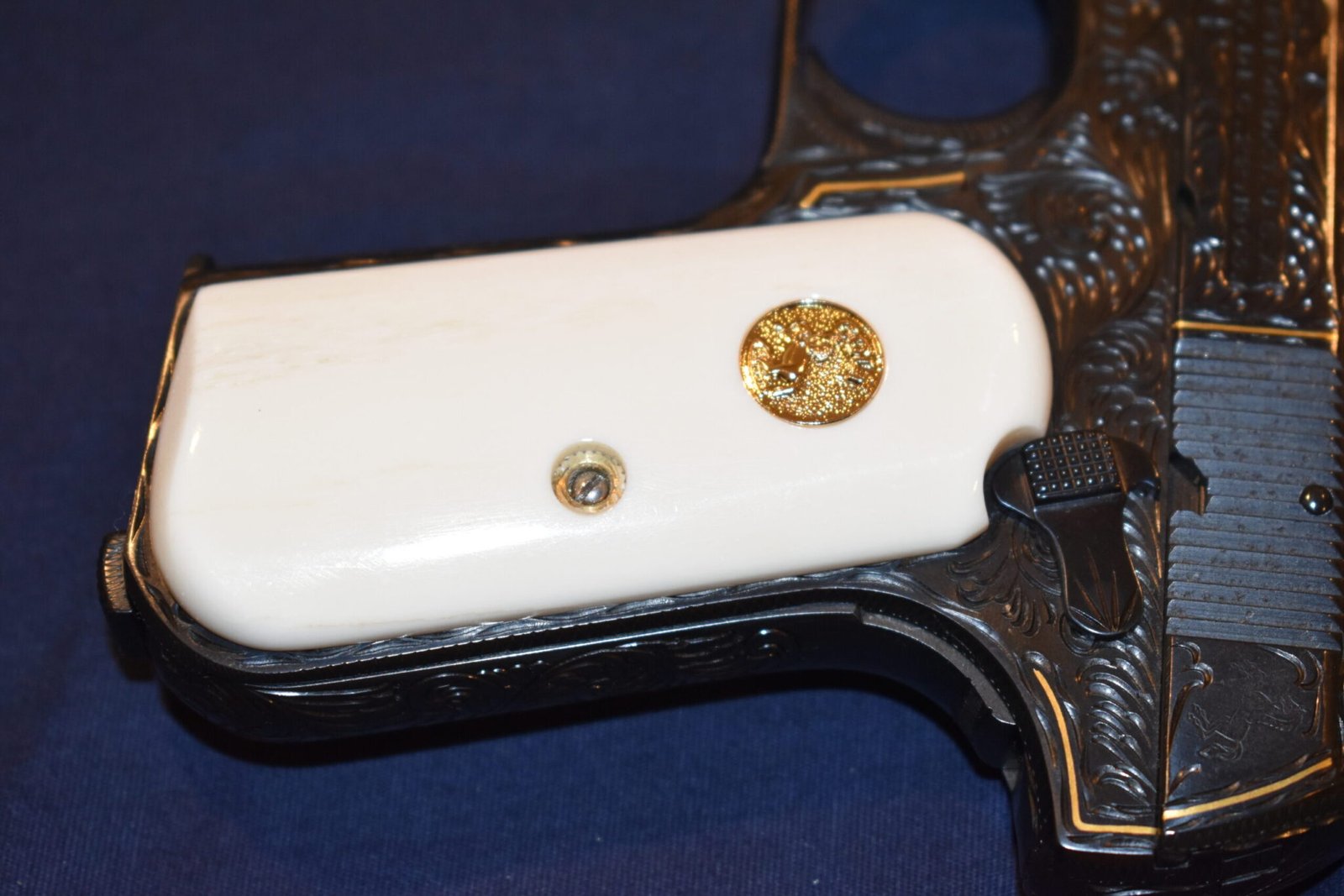 COLT 19803 / 1908 POCKET HAMMERLESS GIRAFFE BONE GRIPS 1903GB3 - Image 4