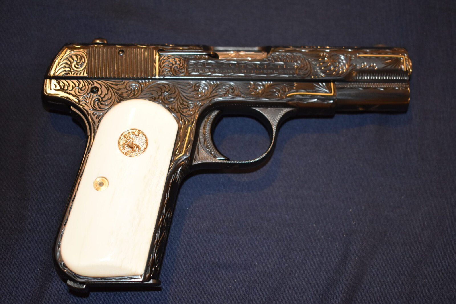COLT 19803 / 1908 POCKET HAMMERLESS GIRAFFE BONE GRIPS 1903GB3 - Image 6