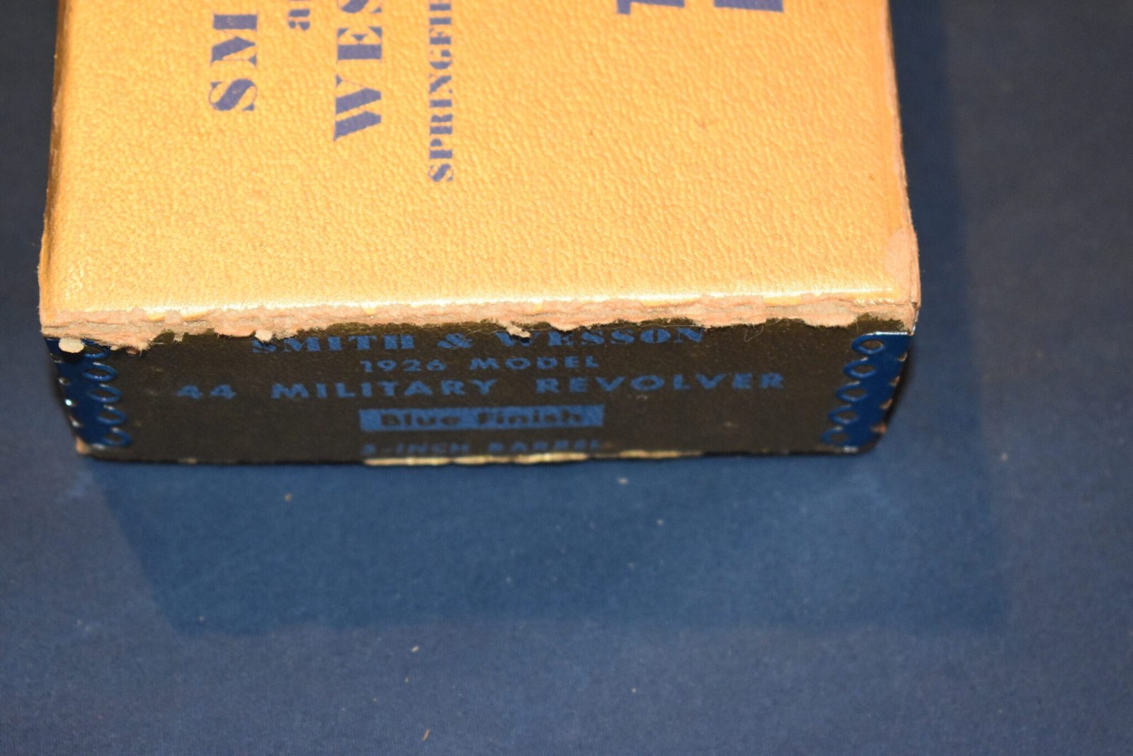SMITH & WESSON 5" 1926 44 MILITARY REVOLVER PRE-MODEL 21 BOX SWB14 - Image 7