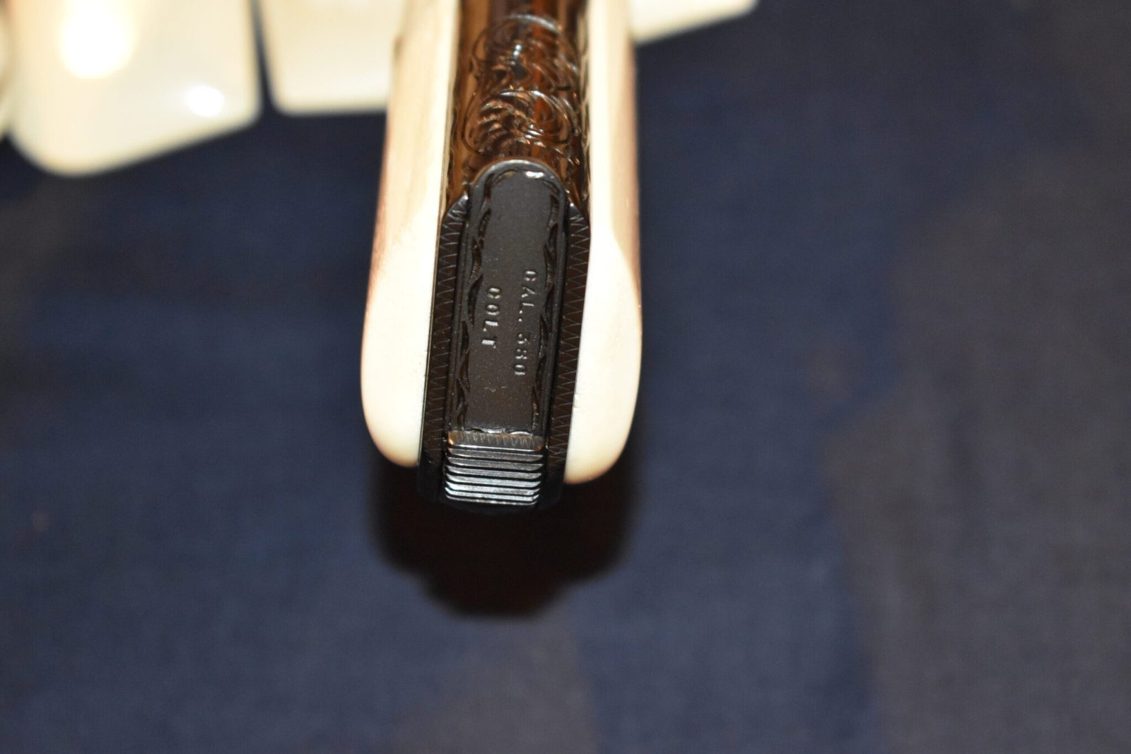 COLT 19803 / 1908 POCKET HAMMERLESS GIRAFFE BONE GRIPS 1903GB3 - Image 8