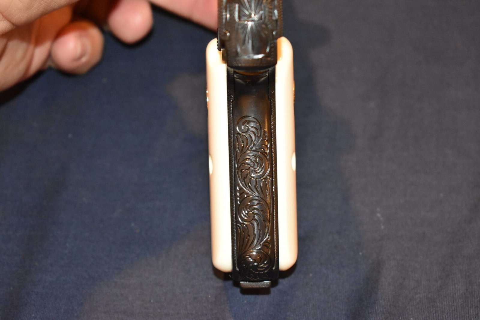 COLT 19803 / 1908 POCKET HAMMERLESS GIRAFFE BONE GRIPS 1903GB3 - Image 9