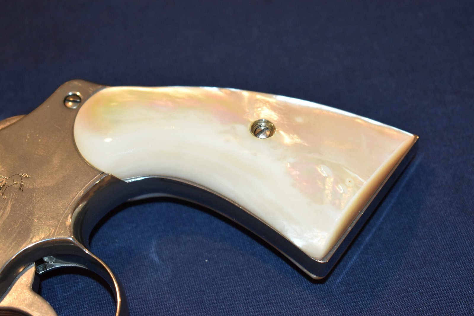 COLT I FRAME MOTHER OF PEARL GRIPS FOR A COLT PYTHON & OFFICER’S MODEL MATCH PCMOP1 - Image 13