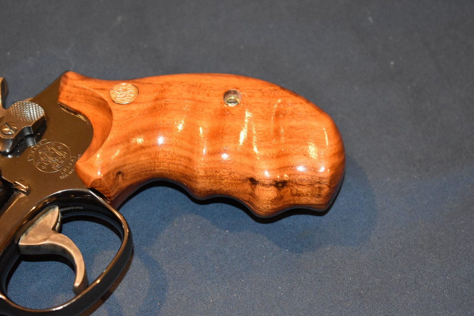 SMITH & WESSON K FRAME FACTORY ROUND BUTT COMBAT GRIPS KRBC1 - Image 12