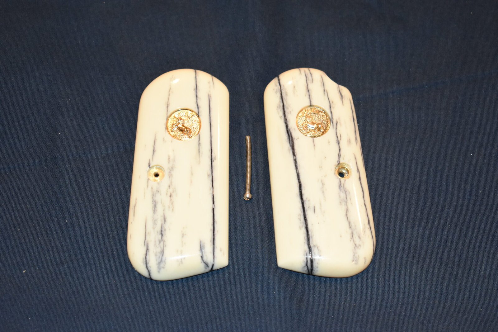 COLT 19803 / 1908 POCKET HAMMERLESS PREMIUM GRADE GIRAFFE BONE GRIPS 1903GB5
