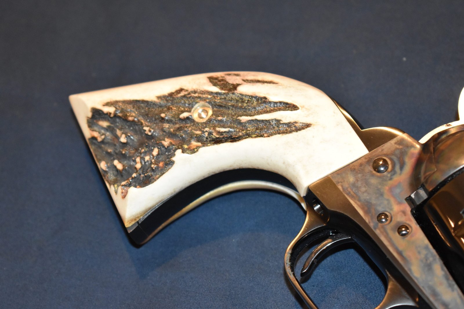 COLT SINGLE ACTION ARMY (S.A.A.) SAMBAR STAG GRIPS SAAS45 - Image 12