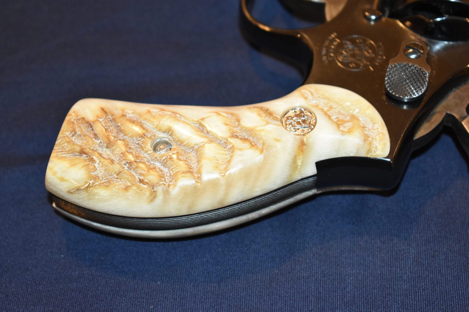 SMITH & WESSON K FRAME ROUND BUTT RAMS HORN GRIPS KRBRH3 - Image 5