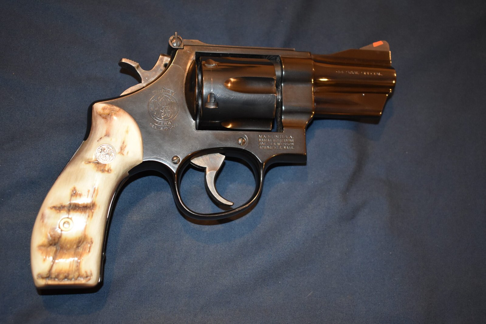 SMITH & WESSON N FRAME ROUND BUTT RAMS HORN GRIPS NRBRH4 - Image 7
