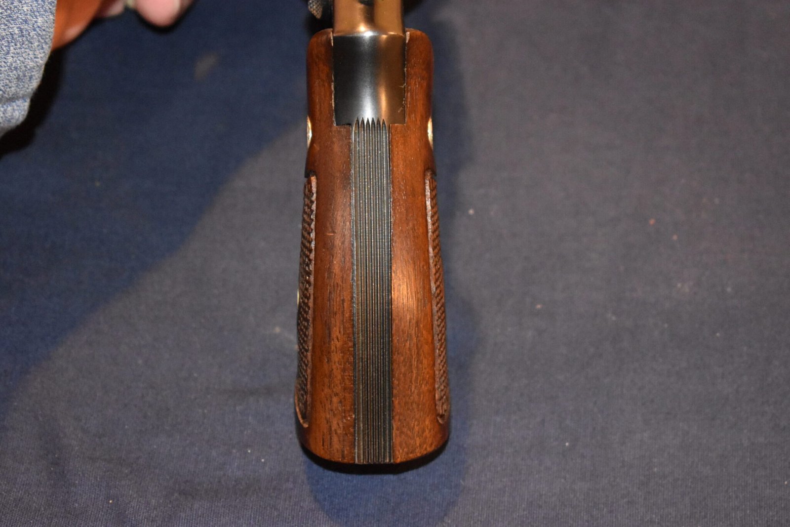 SMITH & WESSON K FRAME SQUARE BUTT FACTORY DIAMOND MAGNA GRIPS KDM9 - Image 10