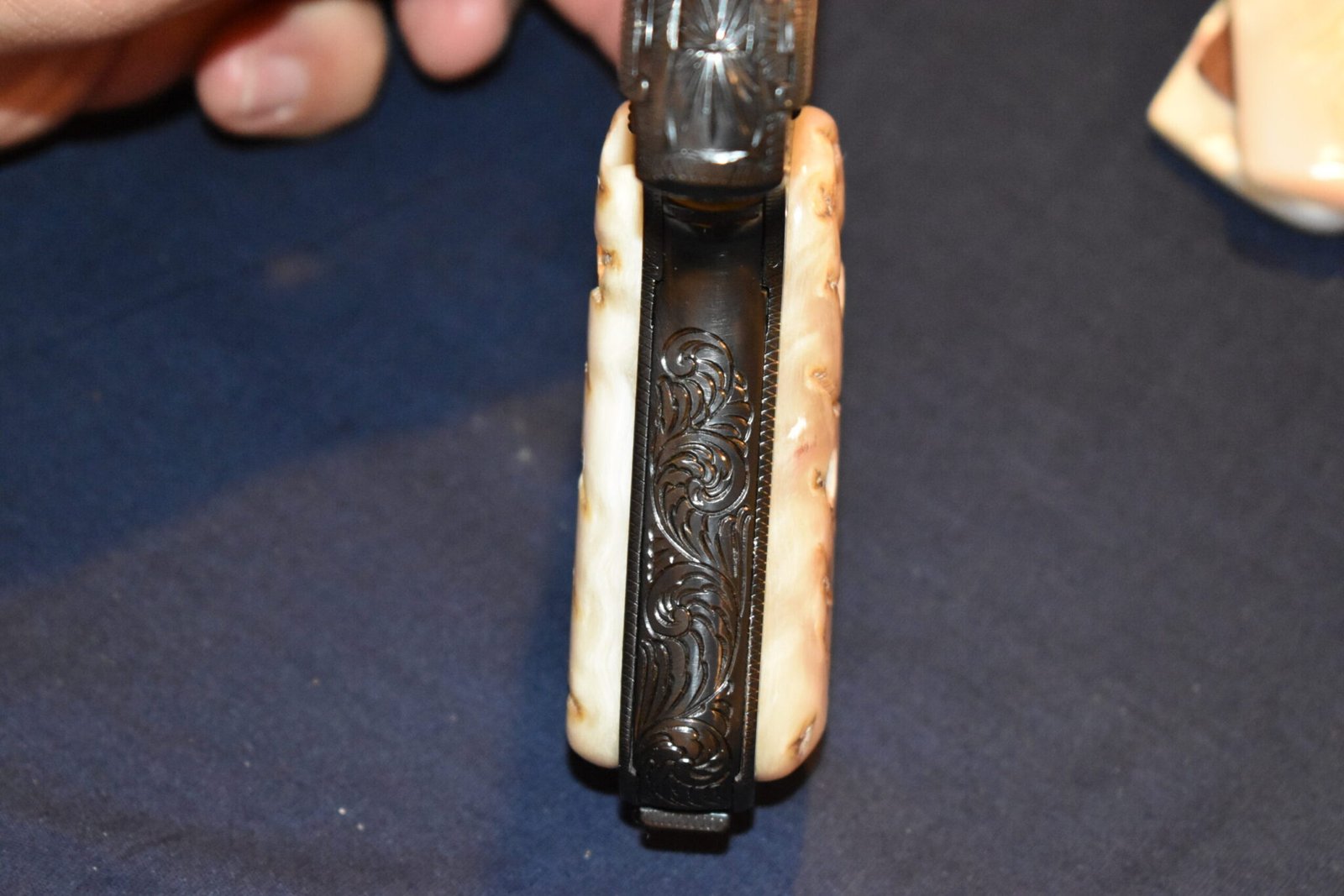 COLT 19803 / 1908 POCKET HAMMERLESS RAMS HORN GRIPS 1903RH1 - Image 10