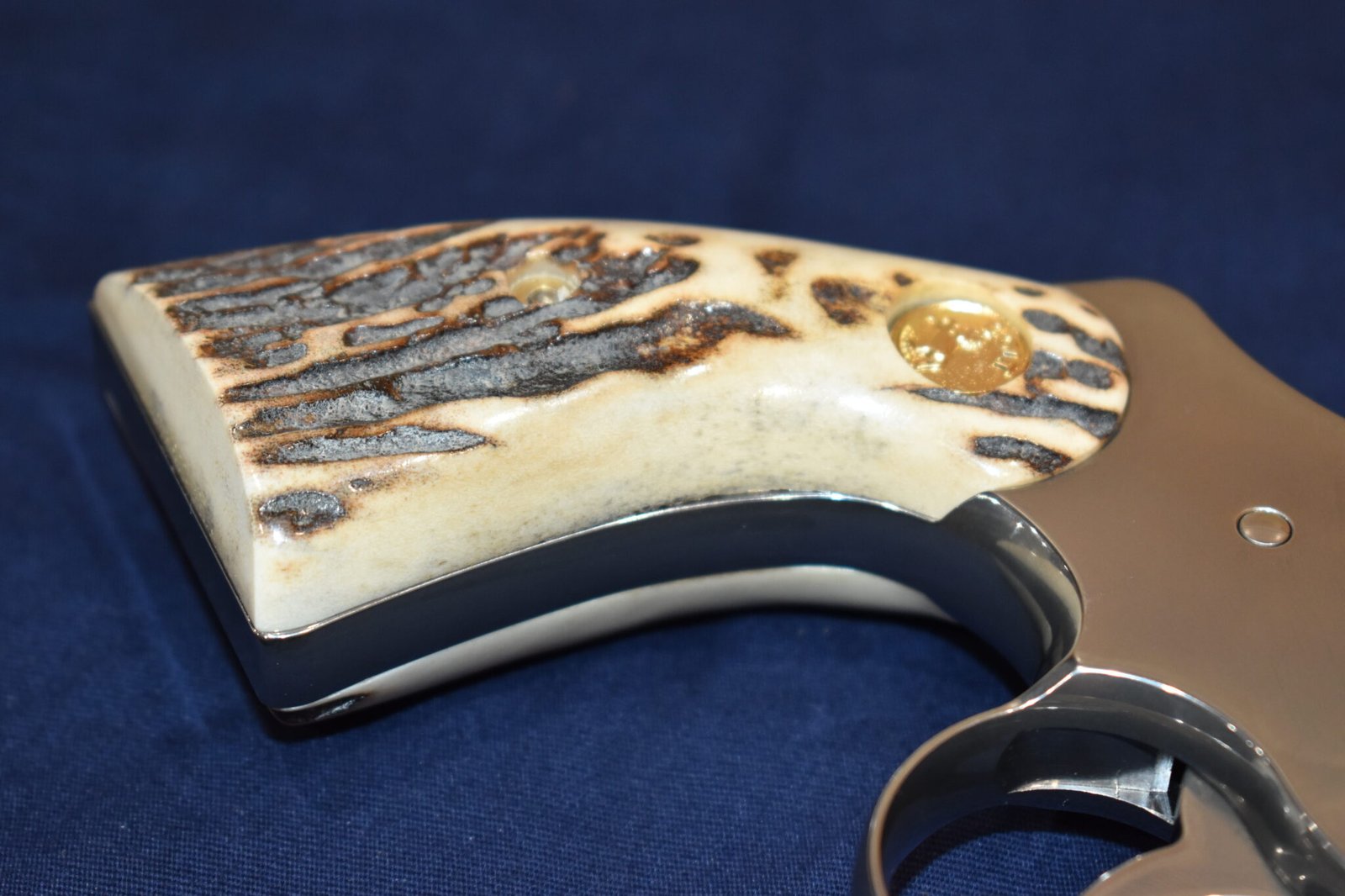 COLT PYTHON / OFFICER'S MODEL MATCH SAMBAR STAG GRIPS CPSS29 - Image 11