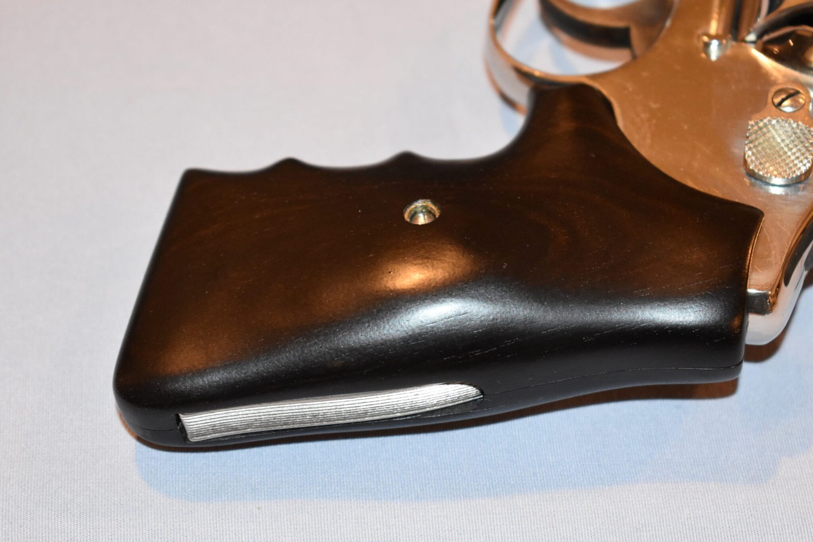 SMITH & WESSON N FRAME FUZZY FARRANT CUSTOM EBONY GRIPS SWNFF4 - Image 5