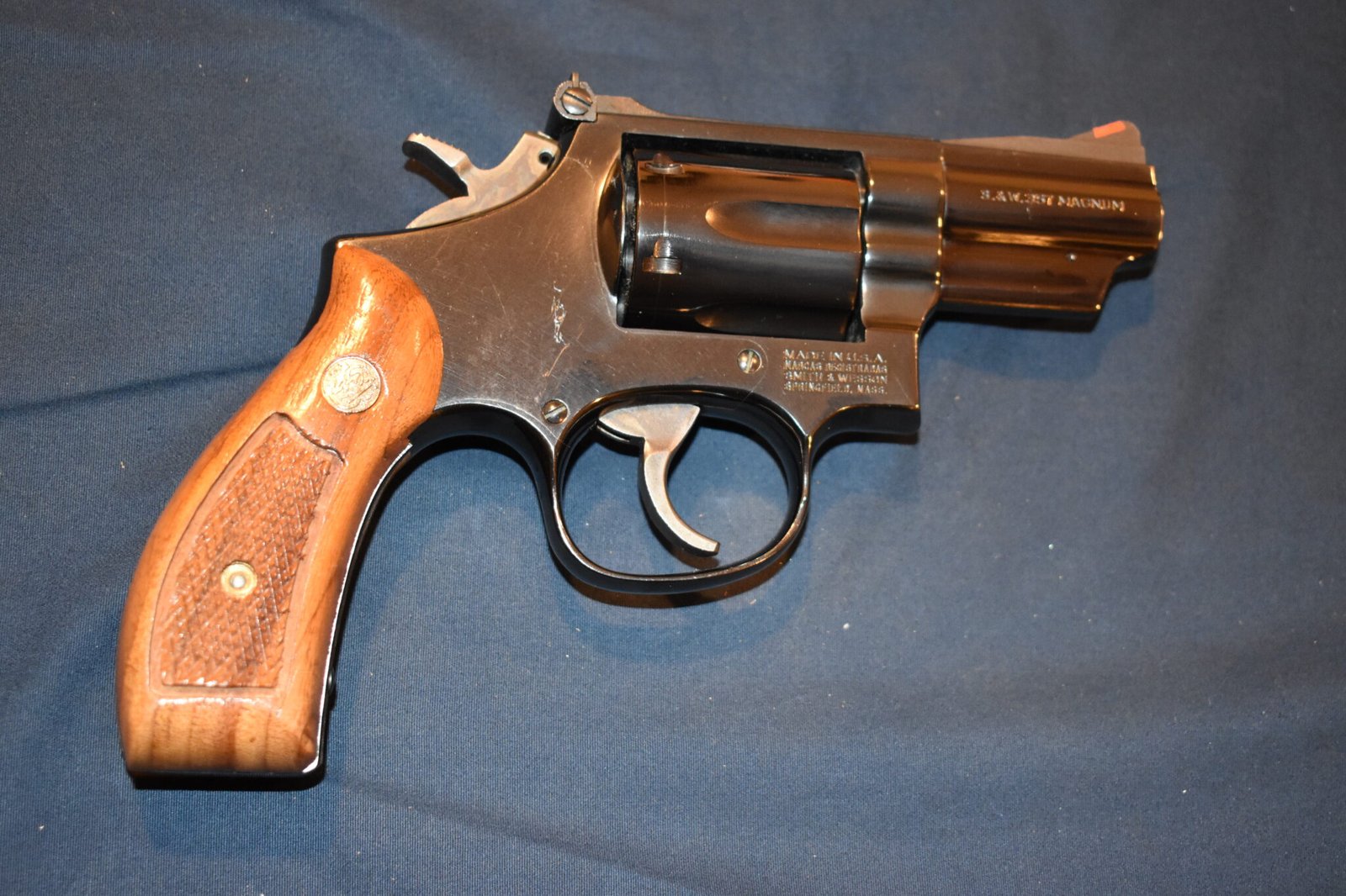 SMITH & WESSON K FRAME SQUARE BUTT FACTORY MAGNA GRIPS KRBM10 - Image 7