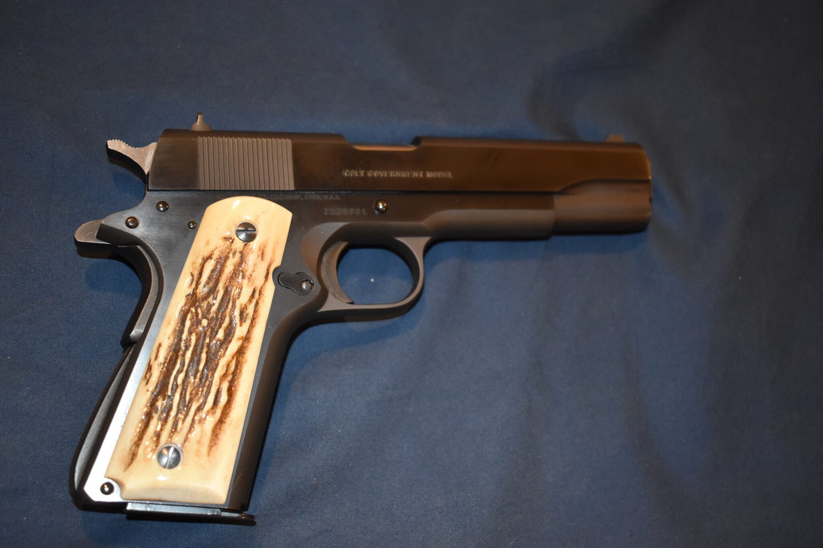 COLT 1911 VINTAGE SAMBAR STAG GRIPS 1911SS39 - Image 7