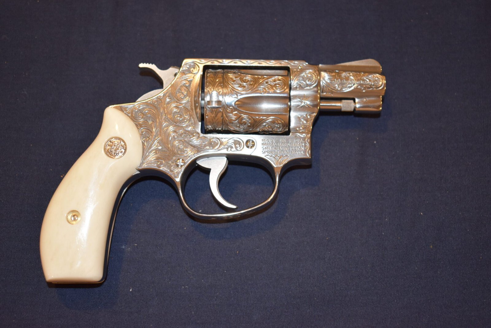SMITH & WESSON J FRAME PREMIUM GRADE GIRAFFE BONE GRIPS JGB8 - Image 7