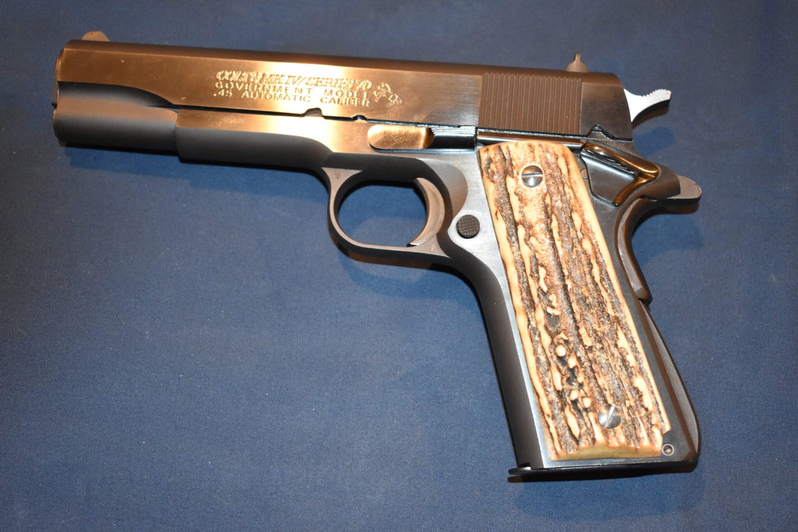 COLT 1911 VINTAGE SAMBAR STAG GRIPS 1911SS36 - Image 4
