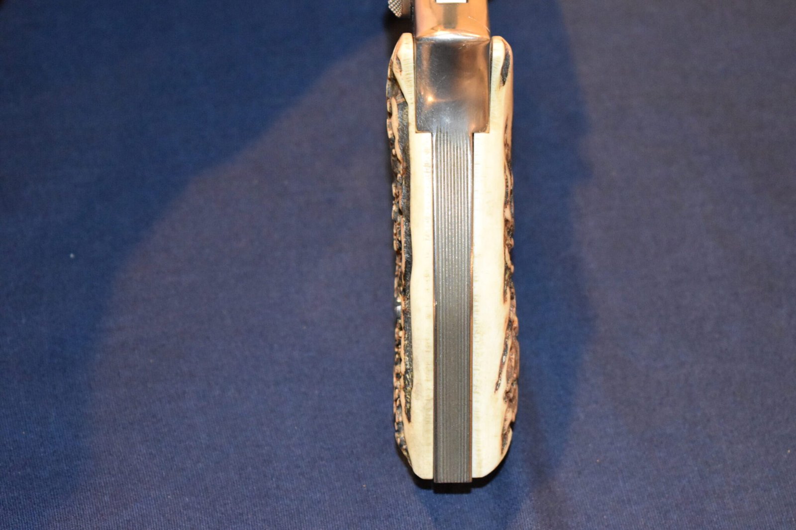 SMITH & WESSON K FRAME SQUARE BUTT VINTAGE SAMBAR STAG GRIPS KSQSS11 - Image 10