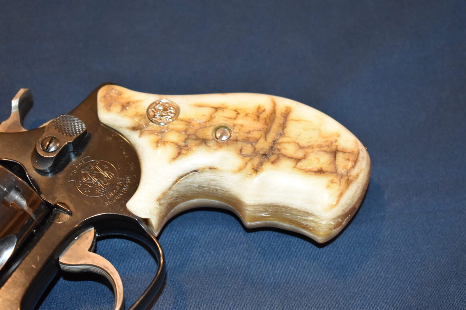 SMITH & WESSON J FRAME PREMIUM GRADE ROUND BUTT COMBAT RAMS HORN GRIPS JCRH2 - Image 12