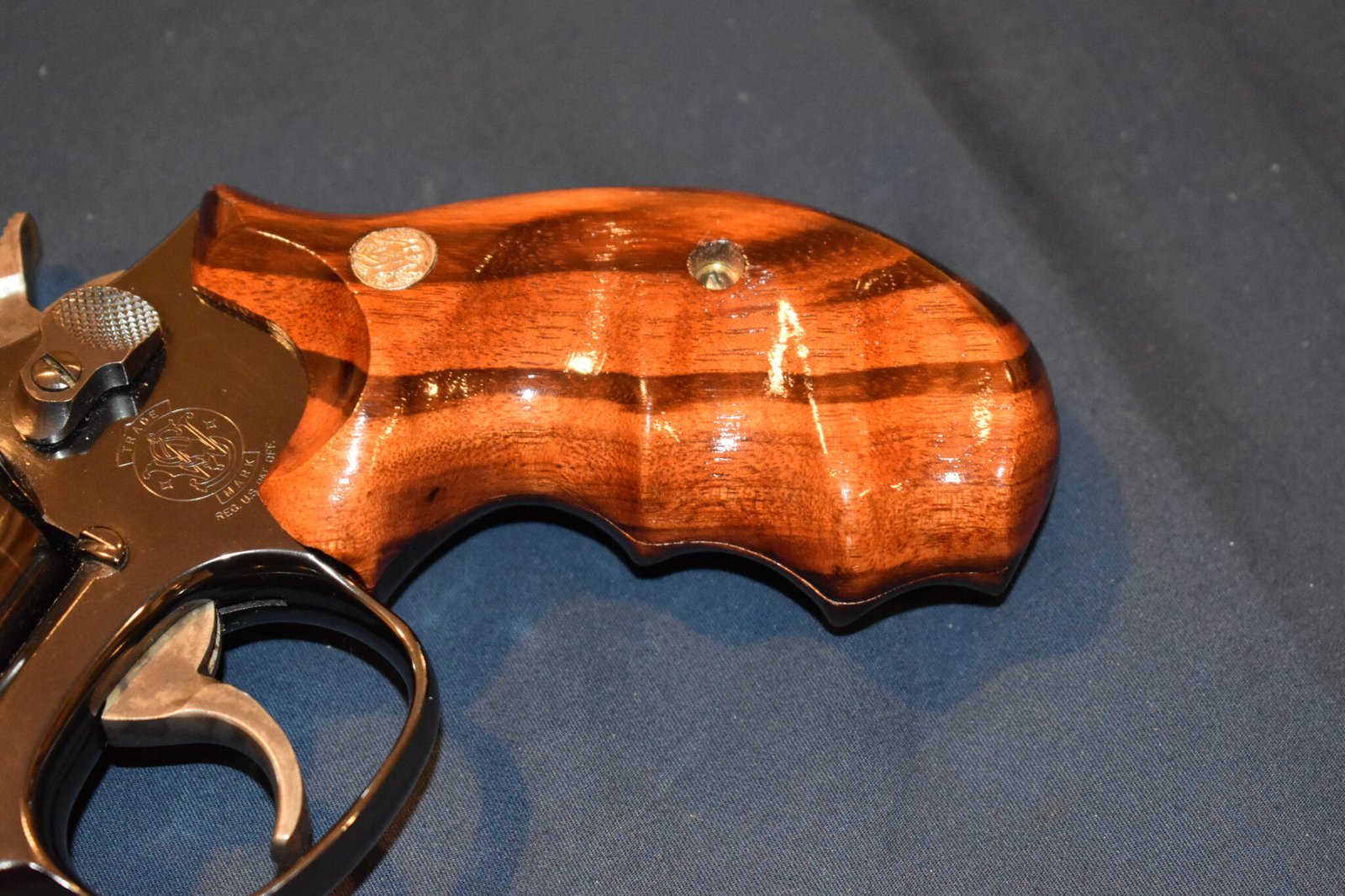 SMITH & WESSON K FRAME FACTORY ROUND BUTT COMBAT GRIPS KRBC3 - Image 12