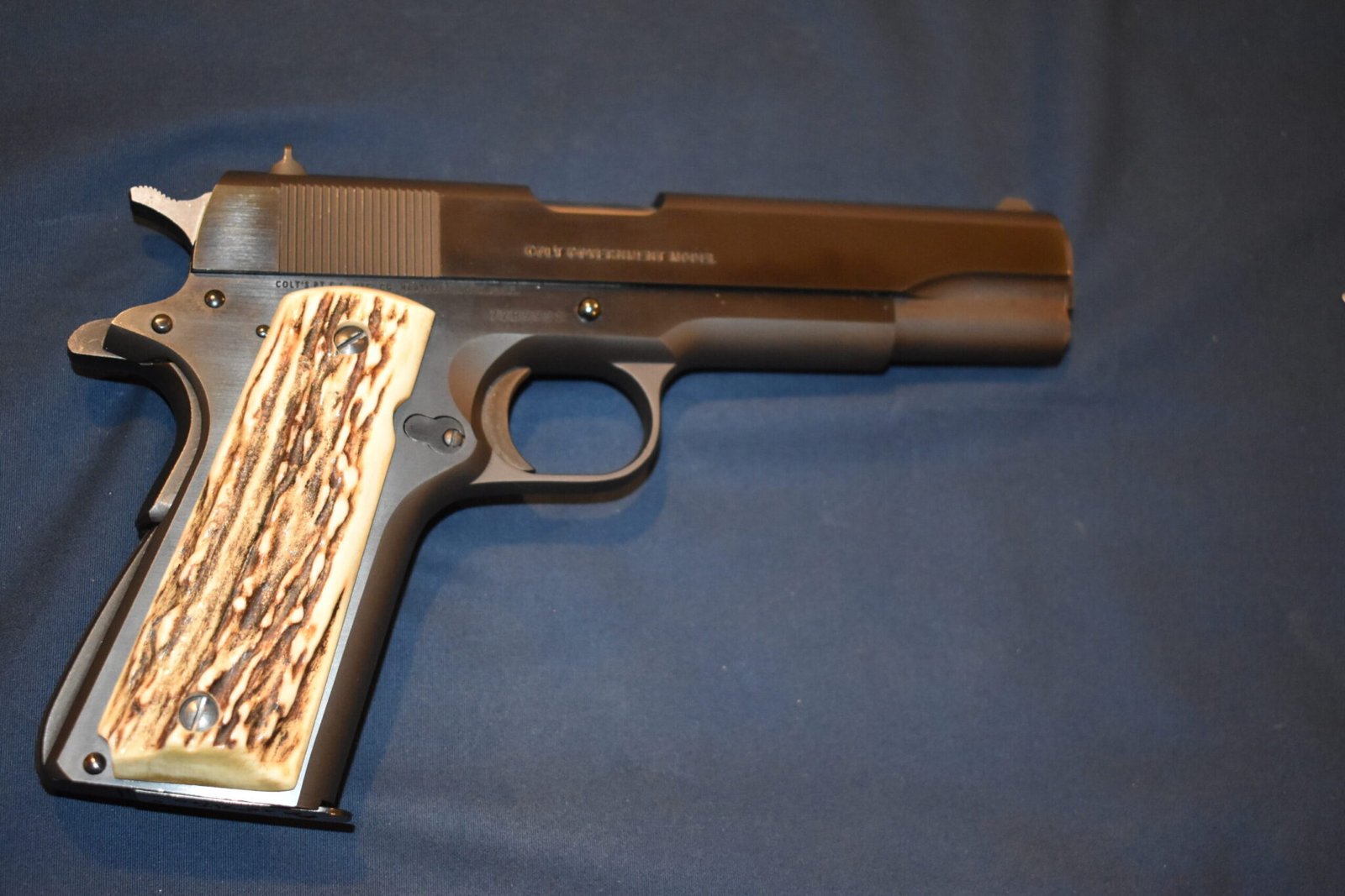 COLT 1911 VINTAGE SAMBAR STAG GRIPS 1911SS36 - Image 7
