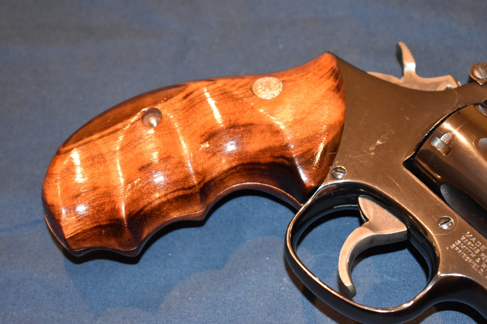 SMITH & WESSON K FRAME FACTORY ROUND BUTT COMBAT GRIPS KRBC3 - Image 11