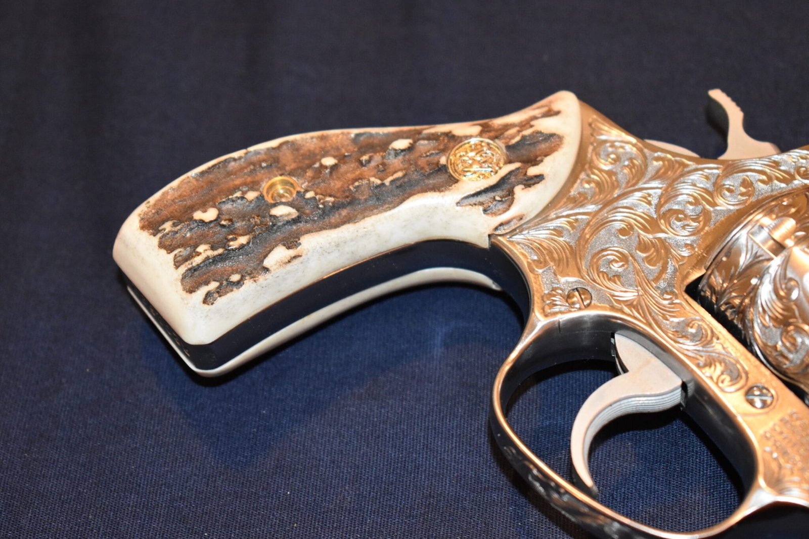 SMITH & WESSON J FRAME ROUND BUTT PREMIUM GRADE SAMBAR STAG GRIPS JRBS11 - Image 11