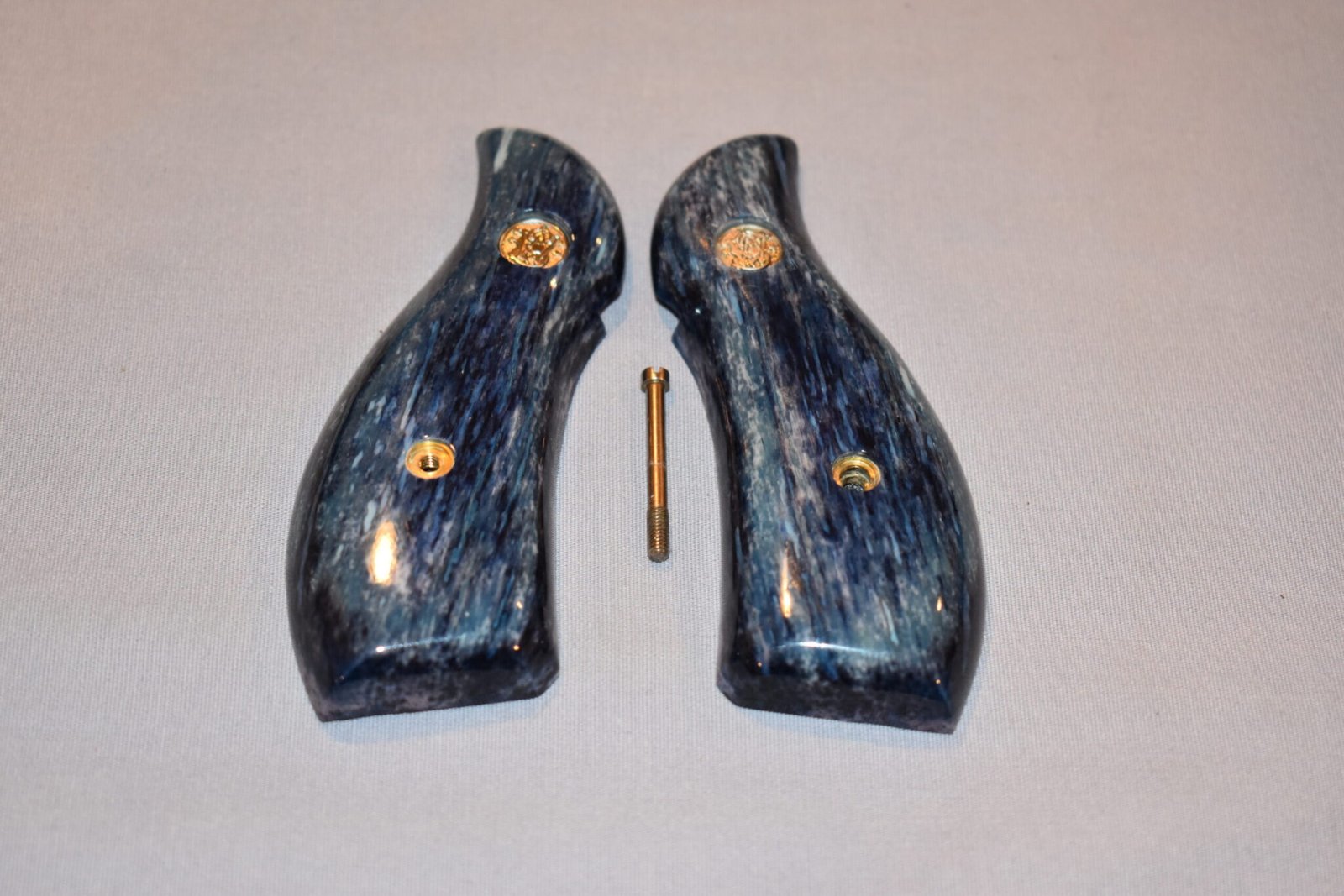 SMITH & WESSON K OR L FRAME ROUND BUTT GIRAFFE BONE GRIPS KRBGB10 - Image 2