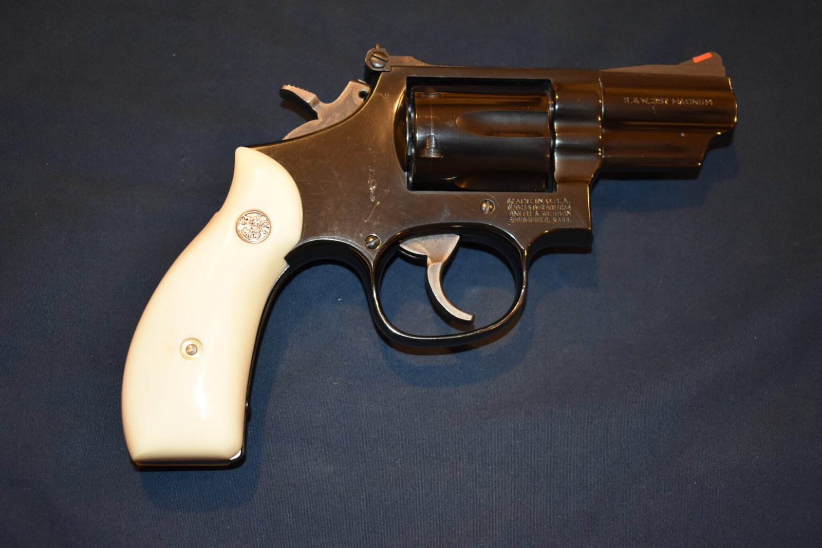 SMITH & WESSON K OR L FRAME ROUND BUTT GIRAFFE BONE GRIPS KRBGB8 - Image 7