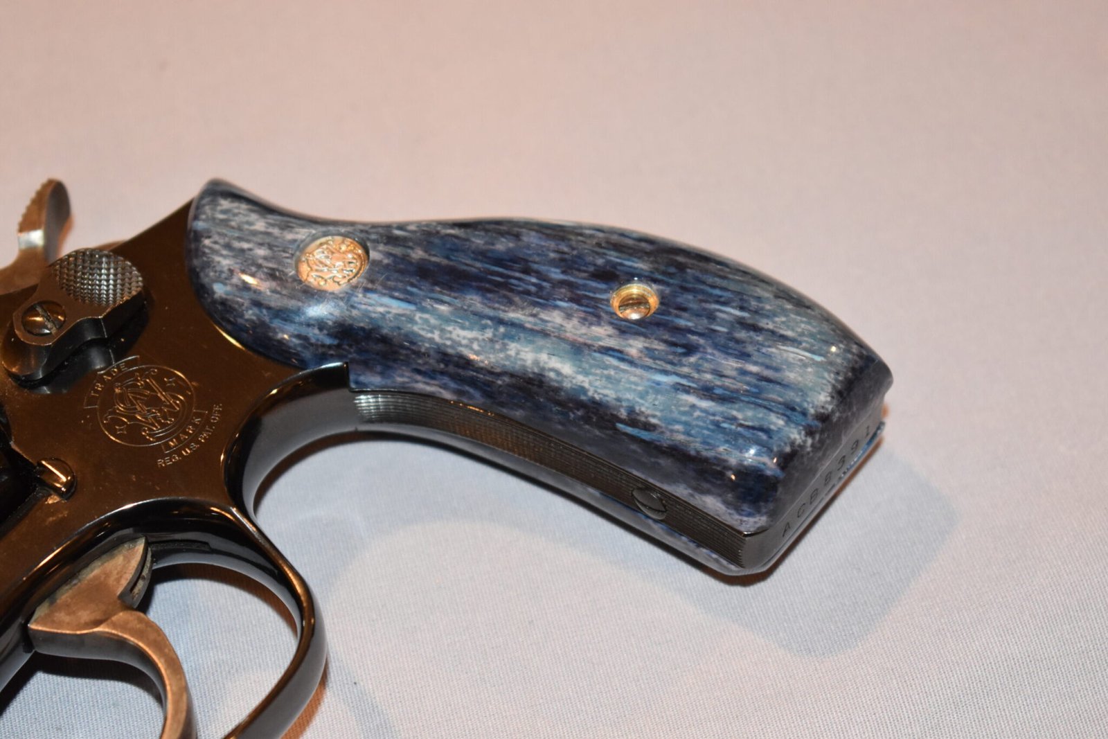 SMITH & WESSON K OR L FRAME ROUND BUTT GIRAFFE BONE GRIPS KRBGB10 - Image 12
