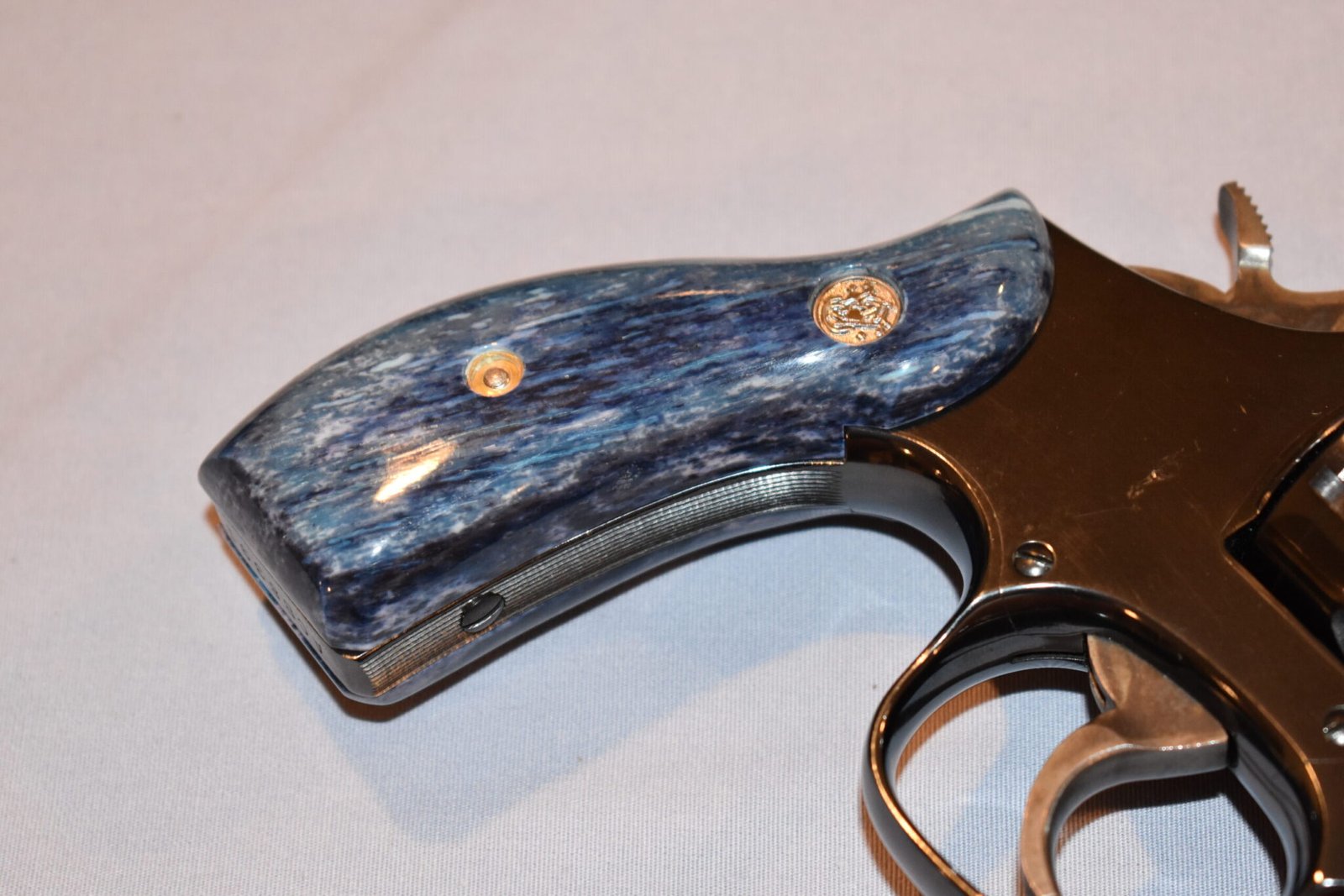 SMITH & WESSON K OR L FRAME ROUND BUTT GIRAFFE BONE GRIPS KRBGB10 - Image 11