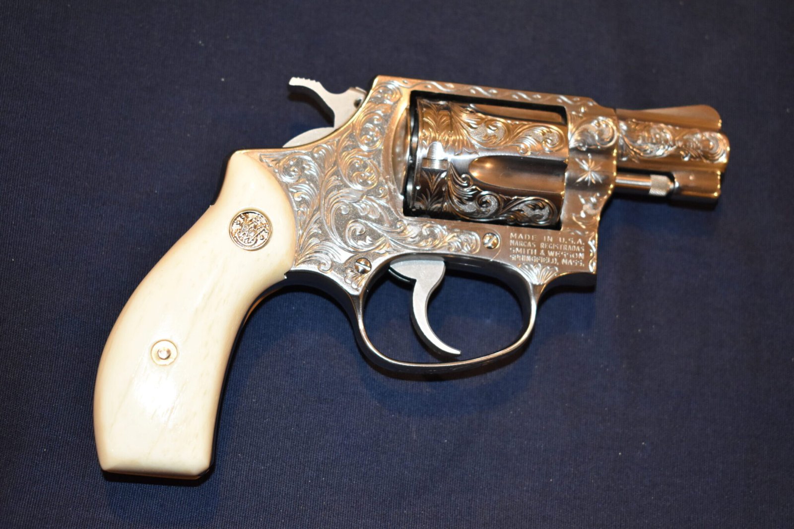 SMITH & WESSON J FRAME PREMIUM GRADE GIRAFFE BONE GRIPS JGB9 - Image 7