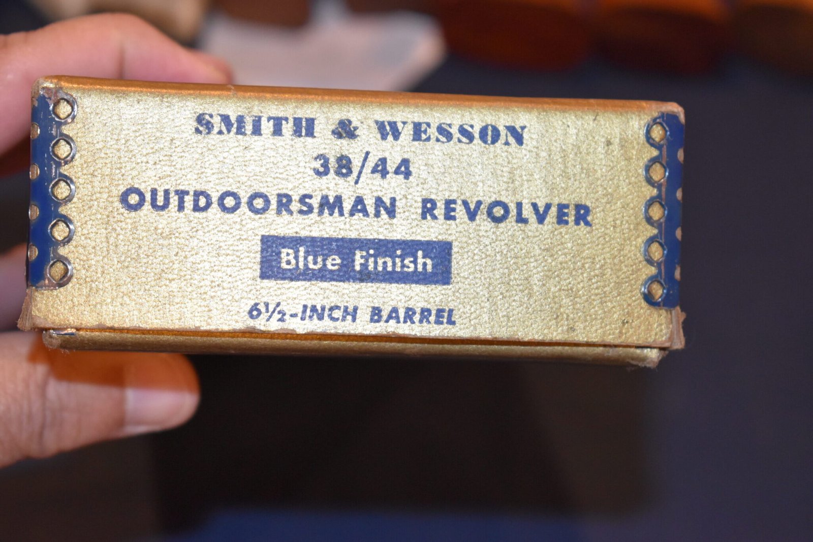SMITH & WESSON 6 1/2" 38/44 OUTDOORSMAN REVOLVER PRE-MODEL 23 BOX SWB18 - Image 4