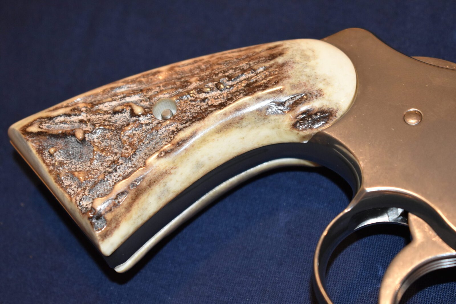 COLT PYTHON / OFFICER'S MODEL MATCH VINTAGE SAMBAR STAG GRIPS CPSS18 - Image 11