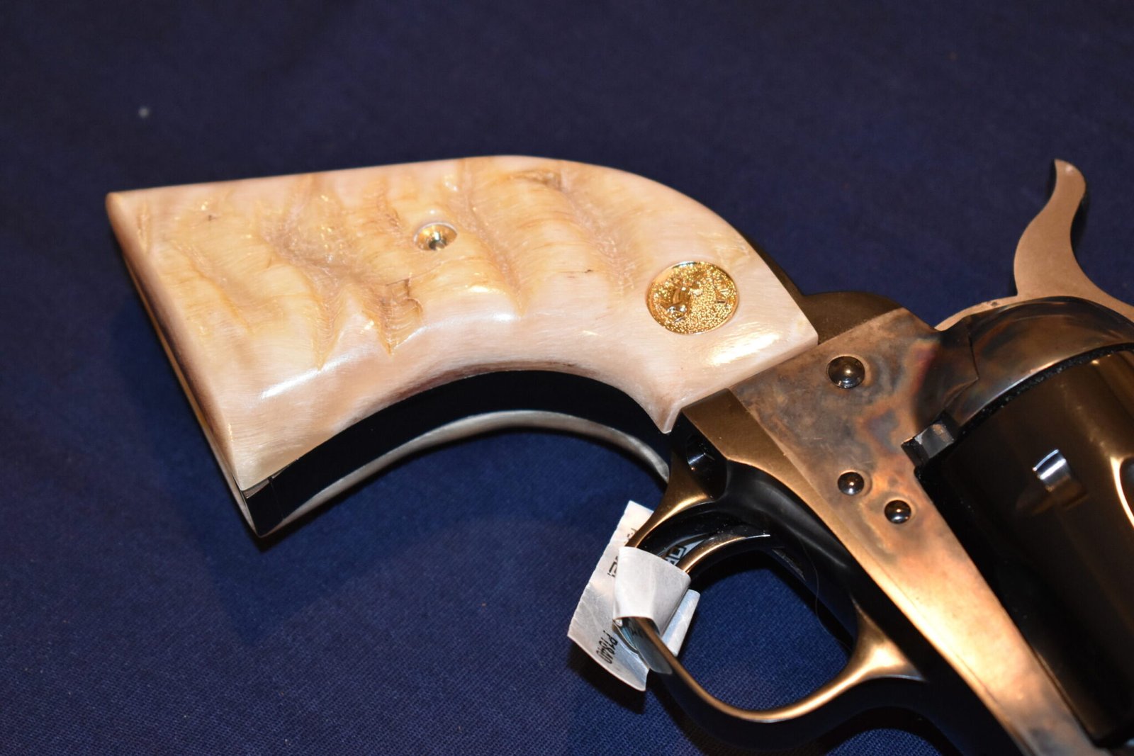 COLT SINGLE ACTION ARMY (S.A.A.)PREMIUM GRADE RAMS HORN / STAG GRIPS SAARH5 - Image 11