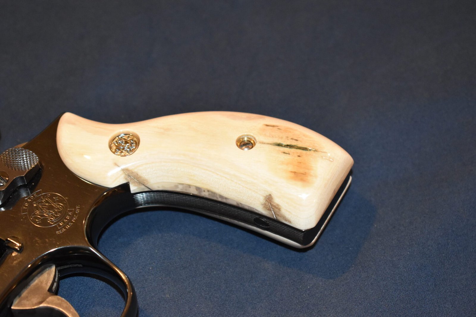 SMITH & WESSON K OR L FRAME MAMMOTH IVORY GRIPS KRBMI1 - Image 12