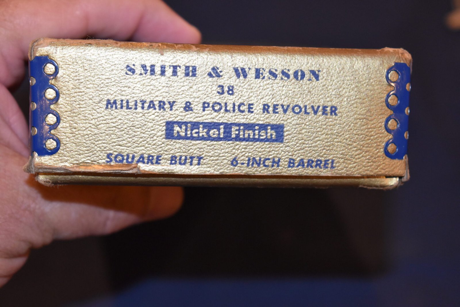 SMITH & WESSON MILITARY & POLICE PRE-MODEL 10 BOX SWB19 - Image 4