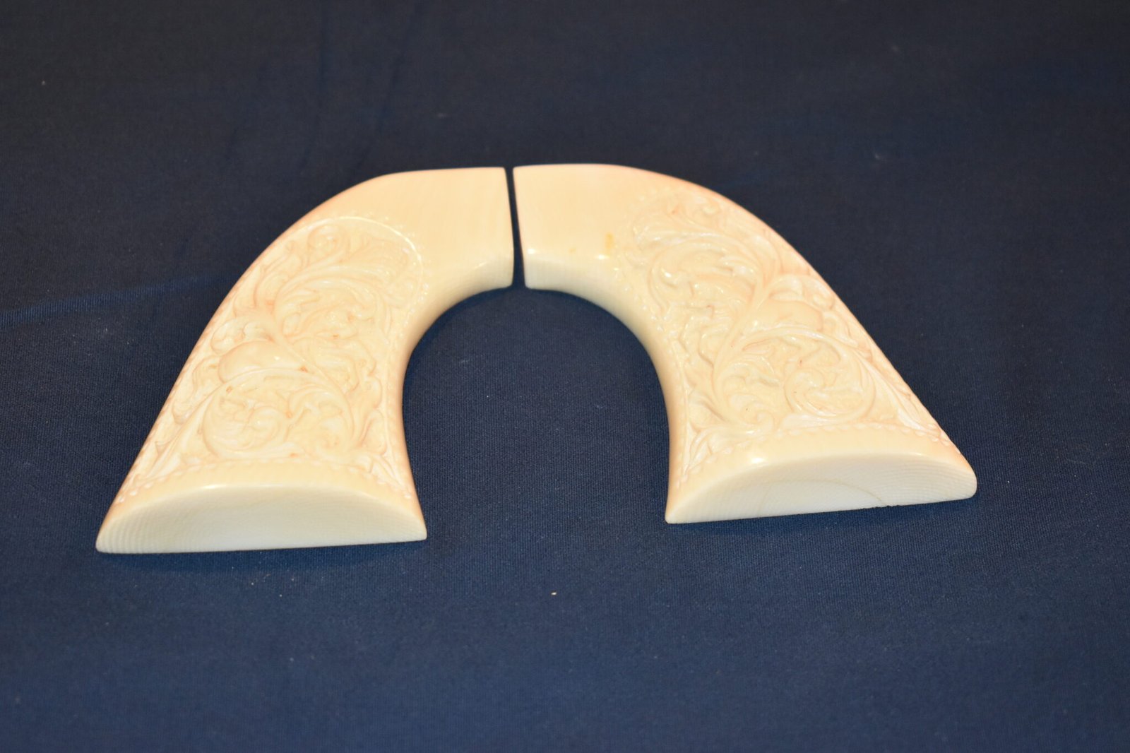 COLT SINGLE ACTION ARMY (S.A.A.) CARVED IVORY GRIPS SAACI1 OHIO SALES ONLY!! - Image 2