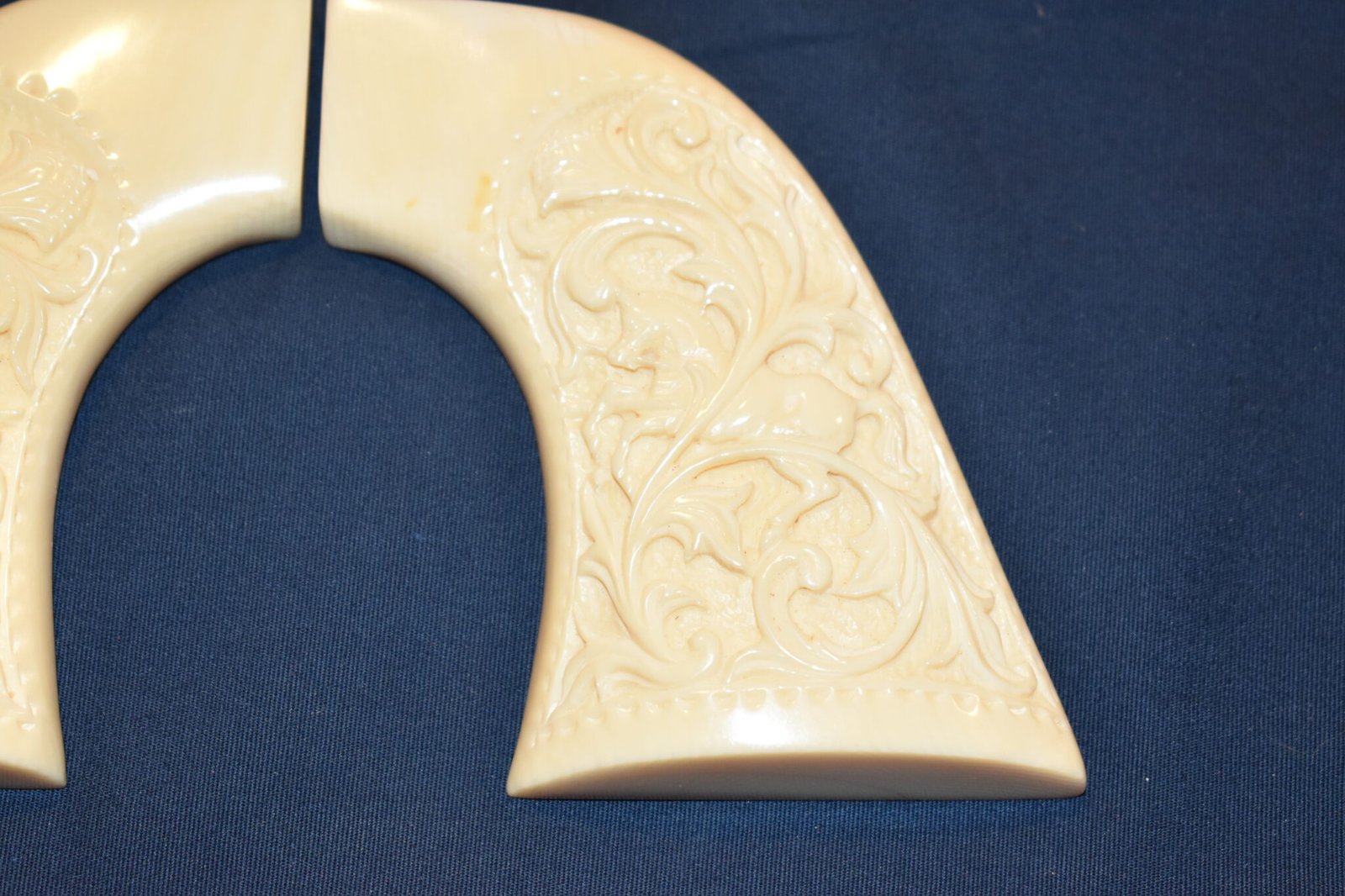 COLT SINGLE ACTION ARMY (S.A.A.) CARVED IVORY GRIPS SAACI1 OHIO SALES ONLY!! - Image 4