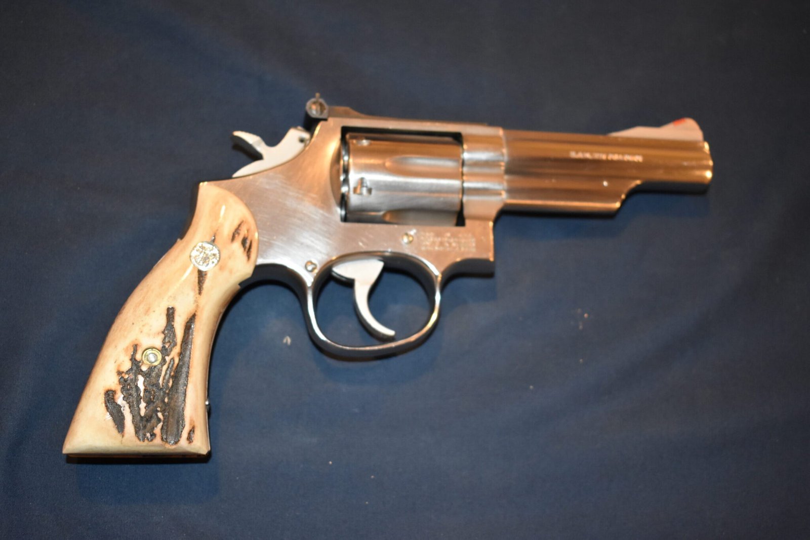SMITH & WESSON K FRAME SQUARE BUTT SAMBAR STAG GRIPS KSQSS14 - Image 7