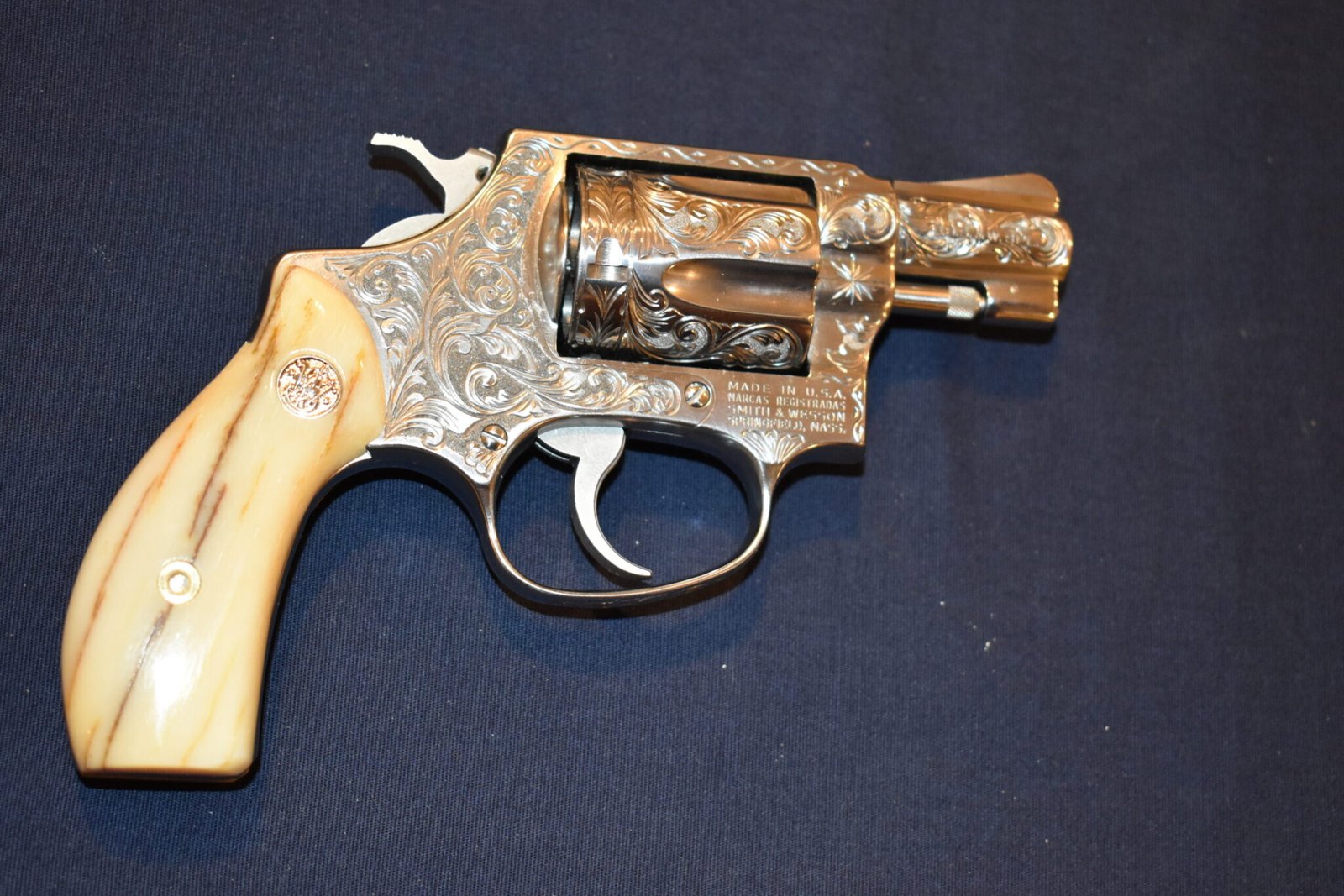 SMITH & WESSON J FRAME GIRAFFE BONE GRIPS JGB11 - Image 7