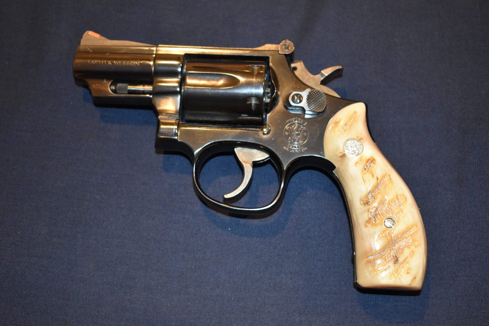 SMITH & WESSON K FRAME ROUND BUTT RAMS HORN GRIPS KRBRH4 - Image 4