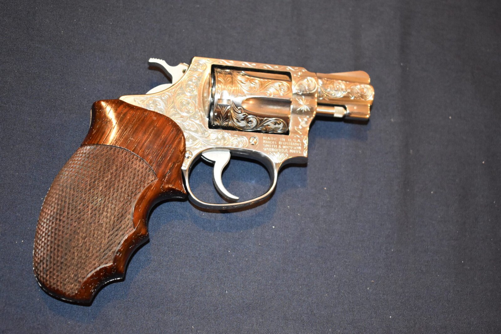 SMITH & WESSON K FRAME FUZZY FARRANT CUSTOM GRIPS SWJFF1 - Image 7
