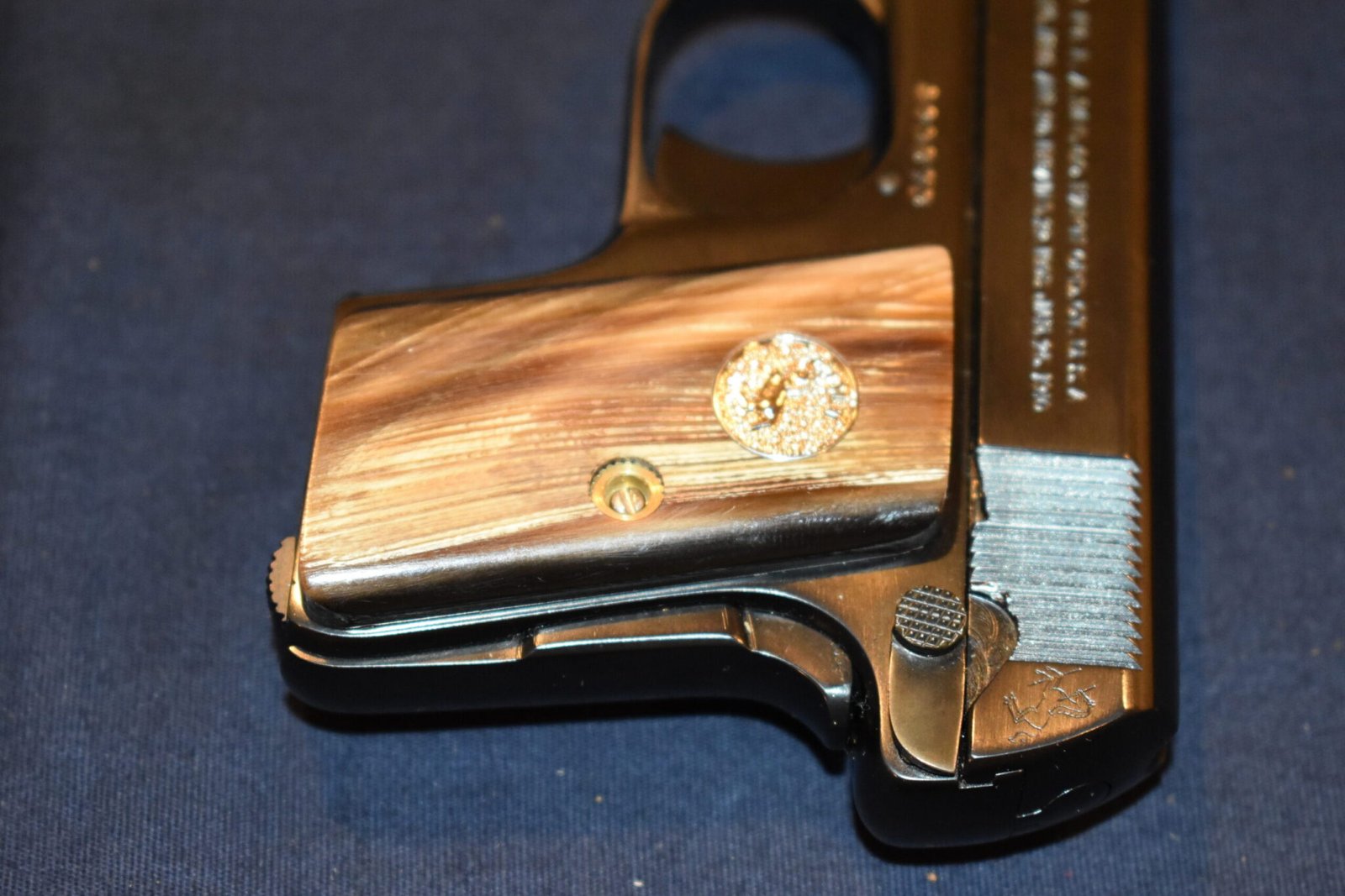 COLT 1908 VEST POCKET BUFFALO HORN GRIPS CVPBH2 - Image 5