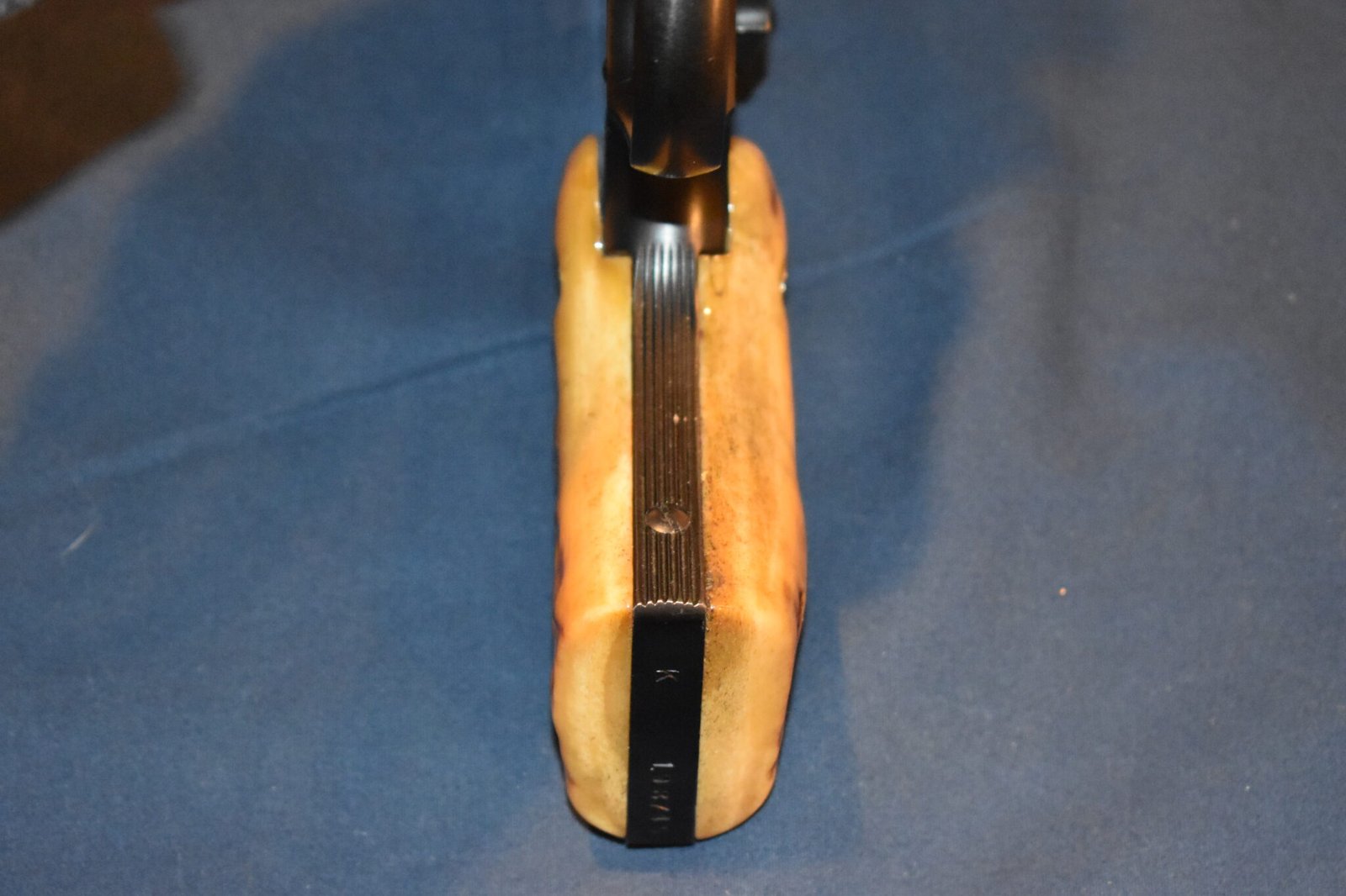 SMITH & WESSON K FRAME SQUARE BUTT VINTAGE SAMBAR STAG GRIPS KSQSS16 - Image 8