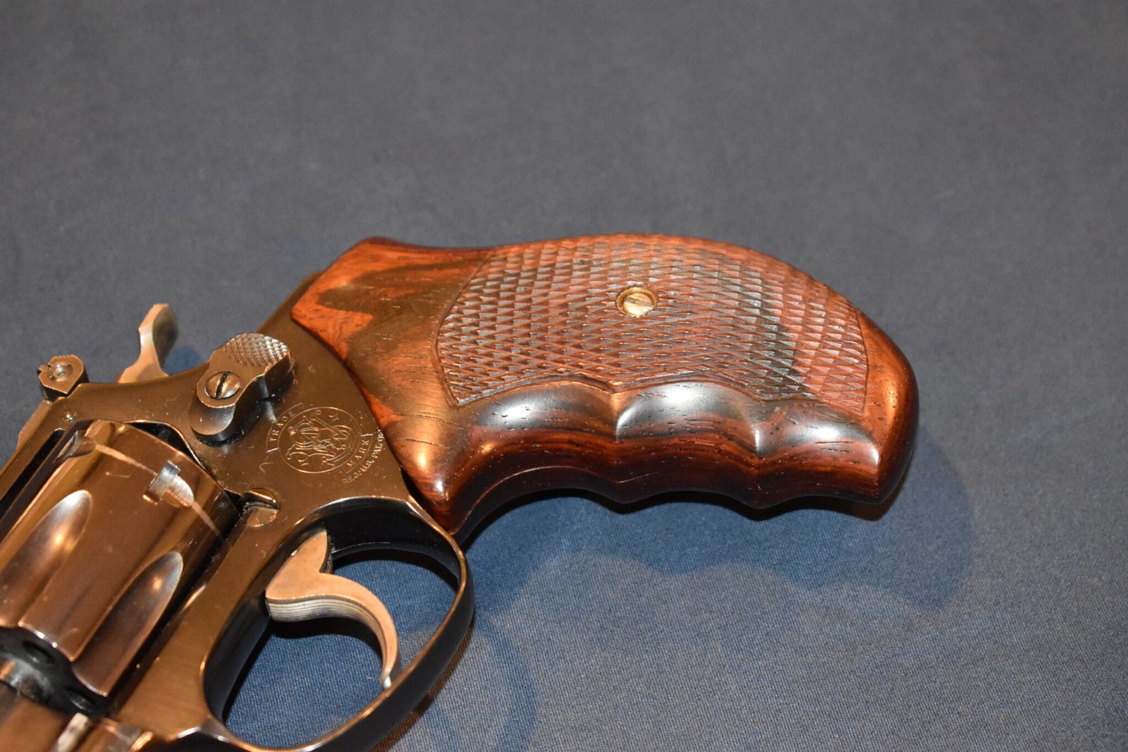SMITH & WESSON K FRAME FUZZY FARRANT CUSTOM GRIPS SWJFF2 - Image 12