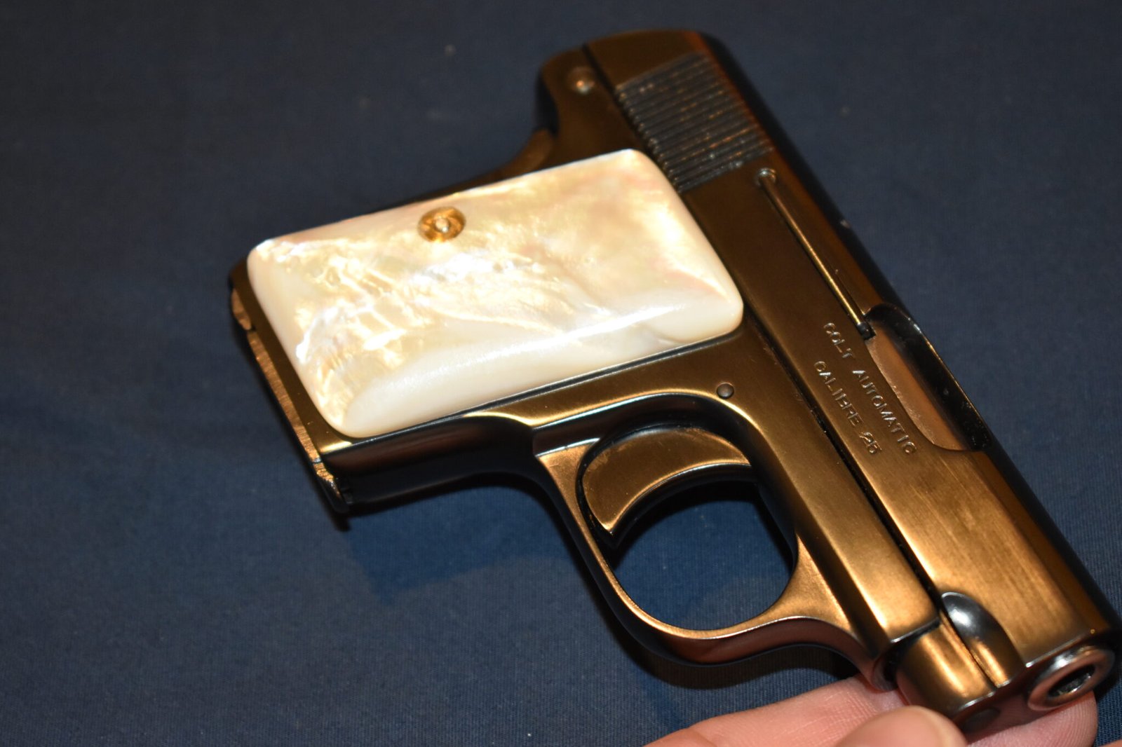 COLT 1908 VEST POCKET MOTHER OF PEARL GRIPS CVPMP4 - Image 11