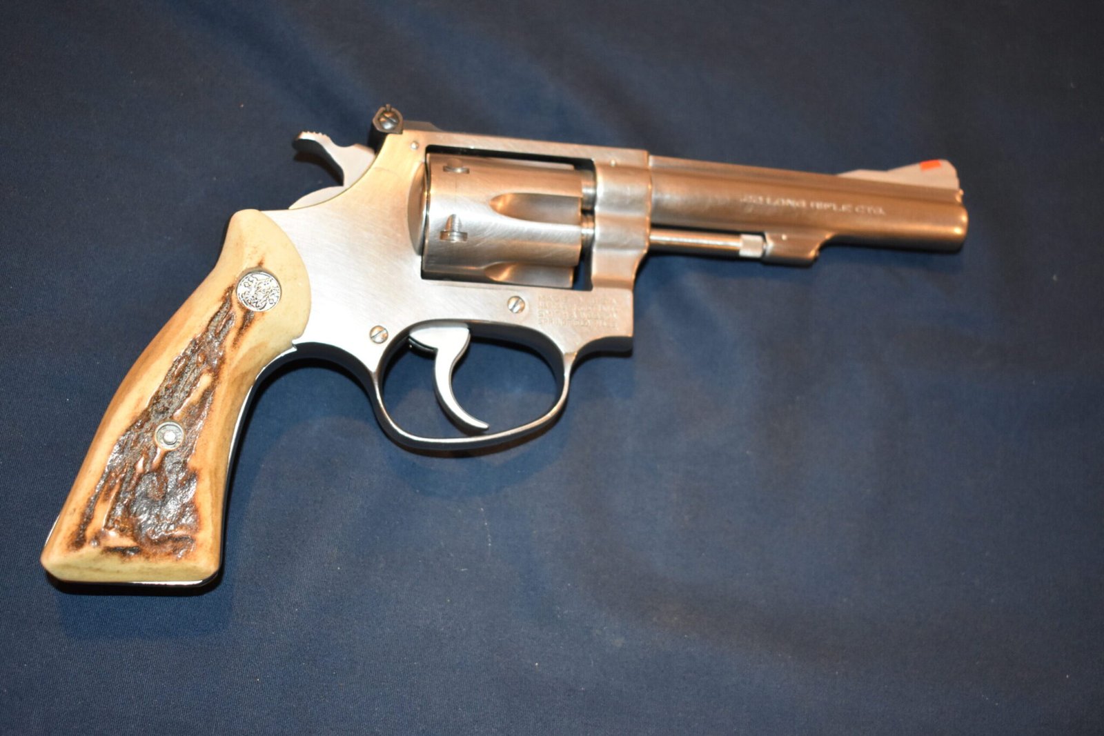 SMITH & WESSON J FRAME SQUARE BUTT VINTAGE STAG GRIPS JSQS8 - Image 7